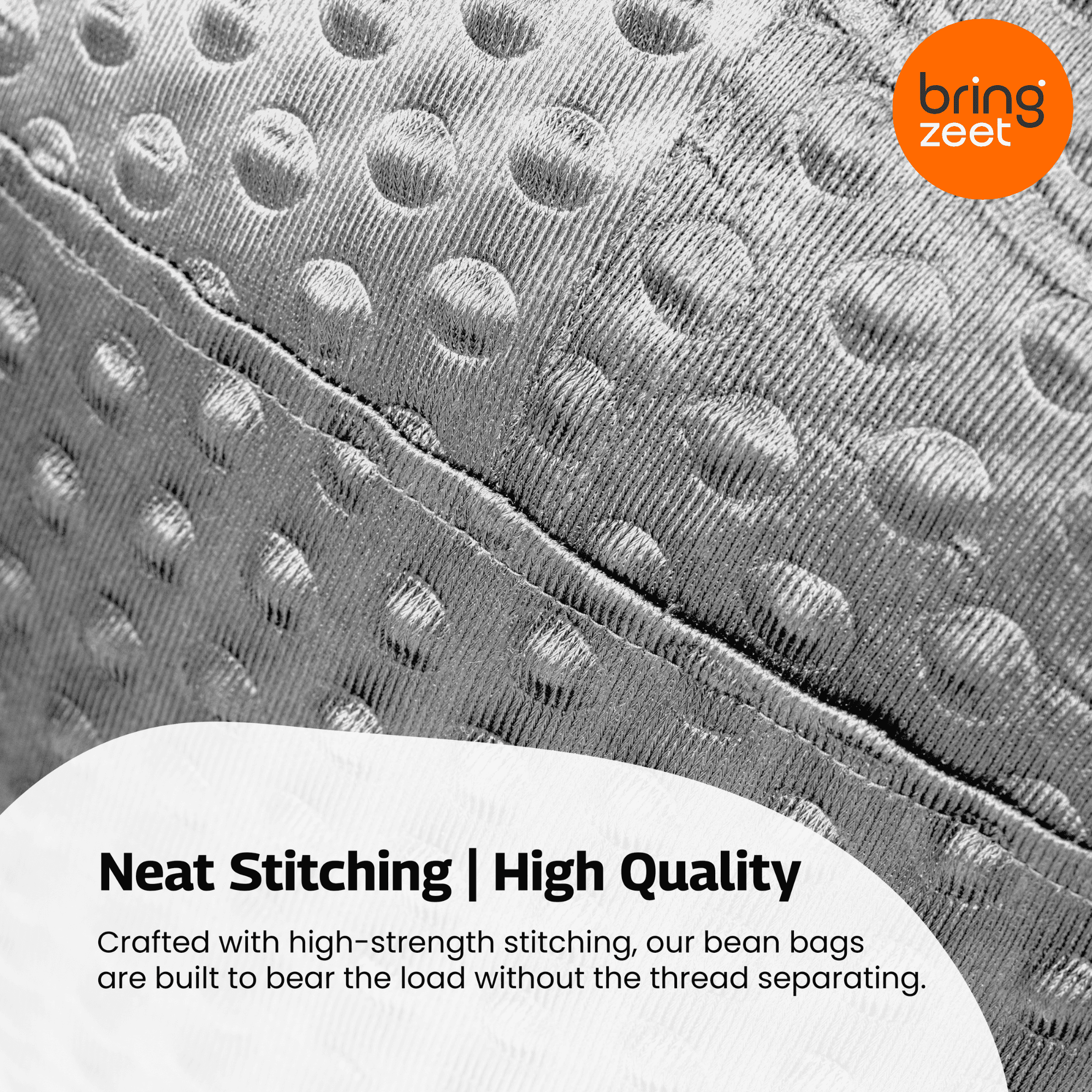 Airest™ Silver 5XL Bean Bag Chair | Ready to Use | Filled with Beans